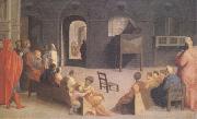 Domenico Beccafumi San Bernardino of Siena Preaching (mk05) oil painting reproduction